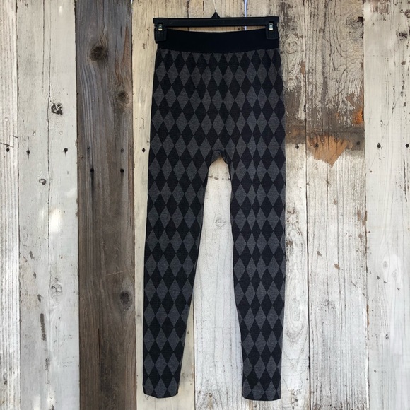 🐰 Diamond Leggings Lattice Pattern - Picture 2 of 5